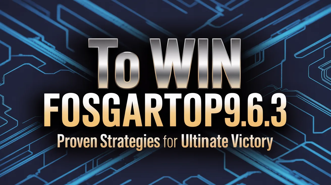 to win fosgartop0.9.6.3